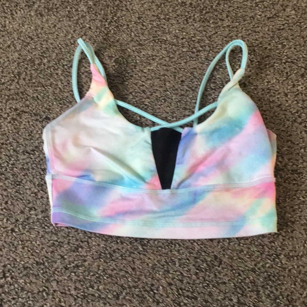 Popflex Mermaid crop bra